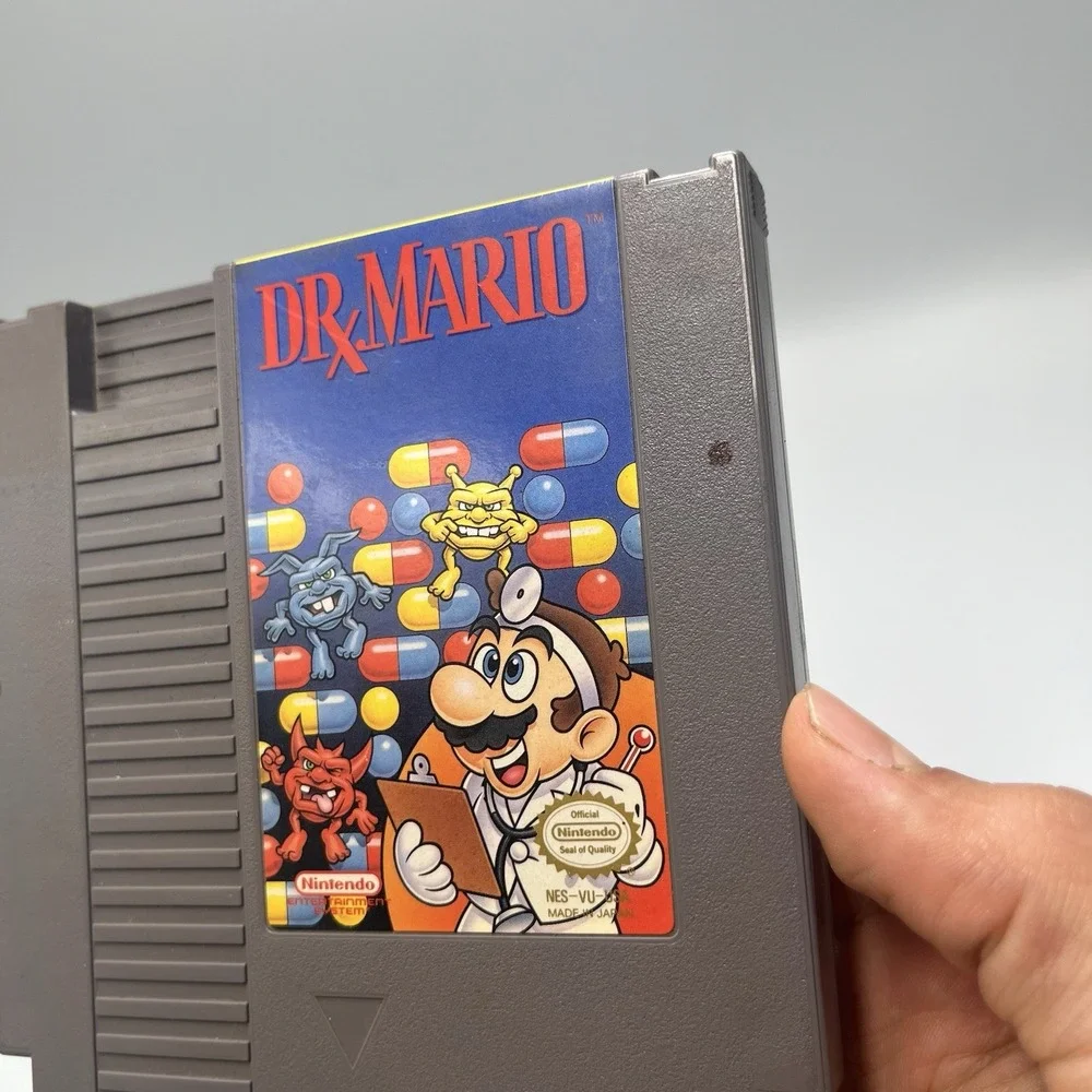 Dr. Mario (Nintendo Entertainment System, 1990) NES Authentic Game Tested